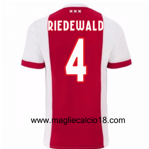 prima divisa maglia afc ajax riedewald 2018-2018