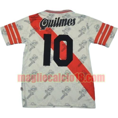 maglia river plate 1996 prima divisa quilmes 10