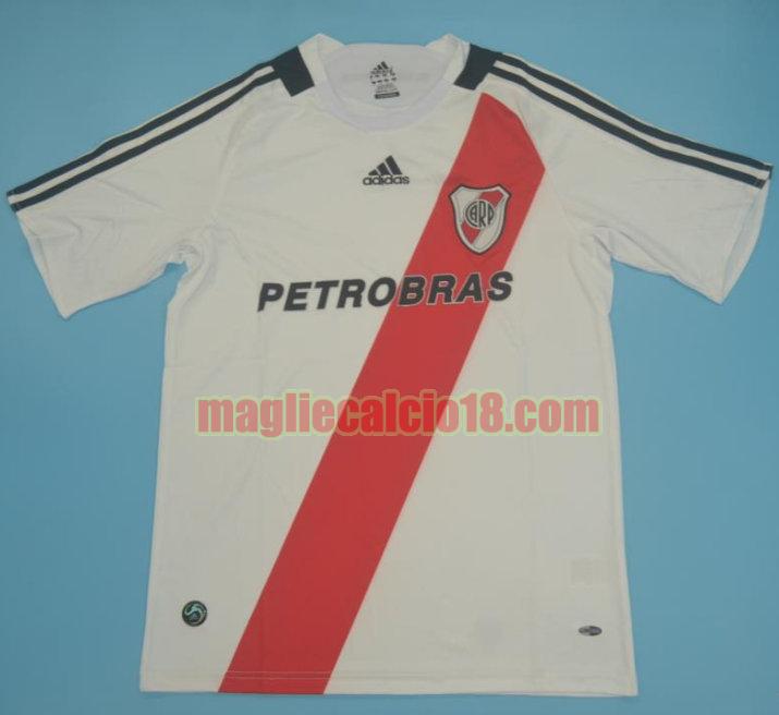 maglia river plate 2008-2009 prima bianca