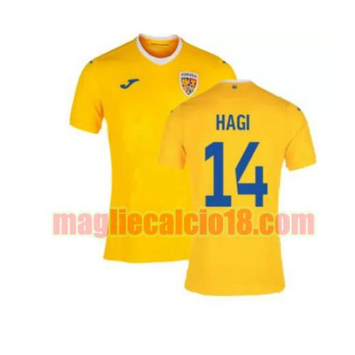 maglia romania 2021-2022 prima hagi 14