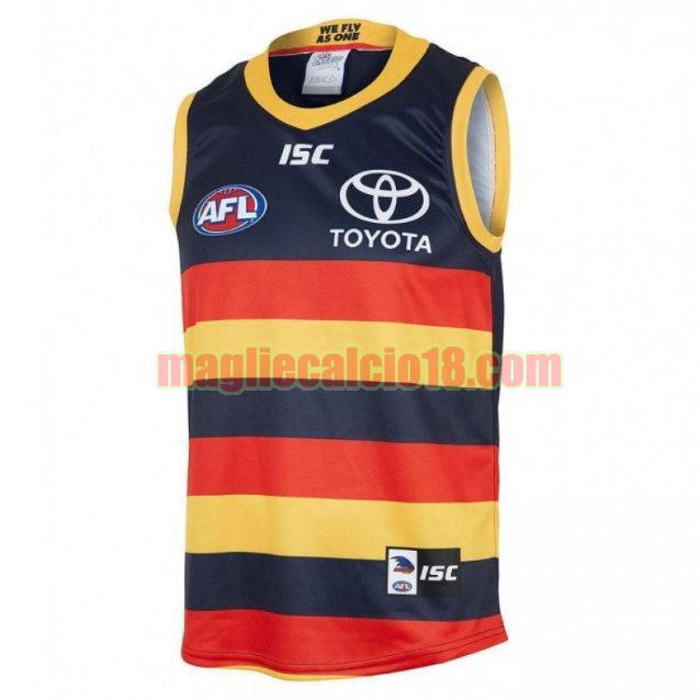 maglia rugby calcio adelaide crows 2019 prima blu