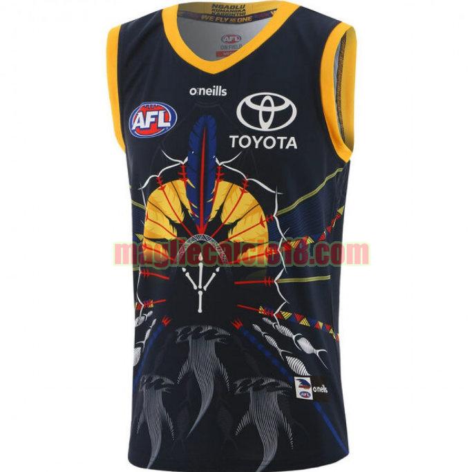 maglia rugby calcio adelaide crows 2021 indigenous guernsey blu