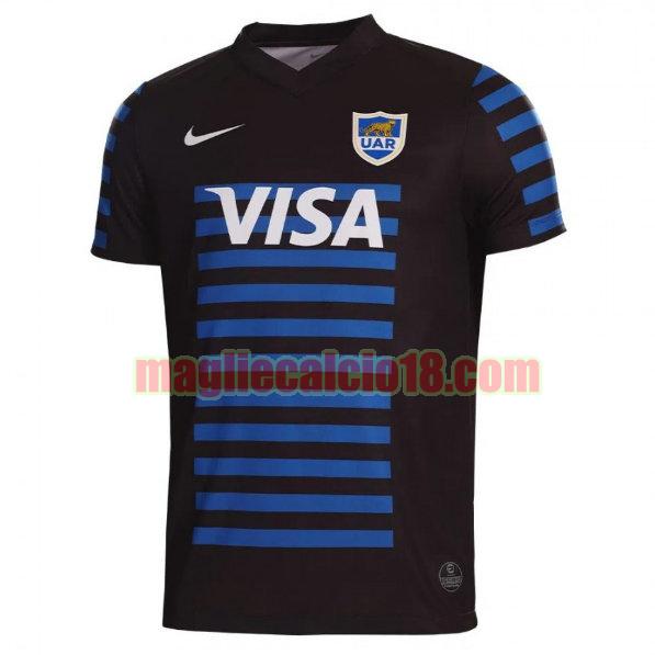 maglia rugby calcio argentina 2020 seconda nero