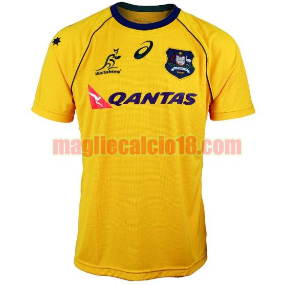 maglia rugby calcio australia 2018 prima 7s giallo