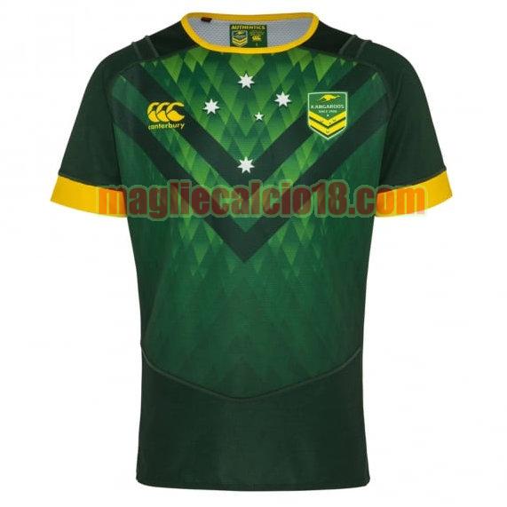 maglia rugby calcio australia 2019-2020 formazione verde