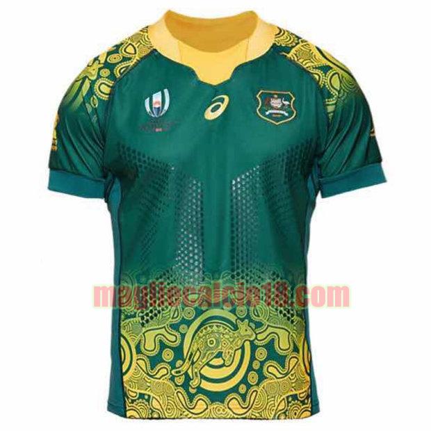maglia rugby calcio australia 2019 rwc verde