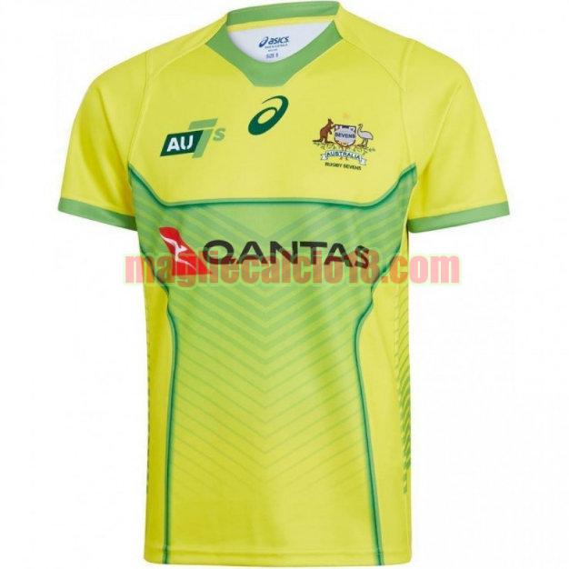 maglia rugby calcio australia 2019 sevens giallo