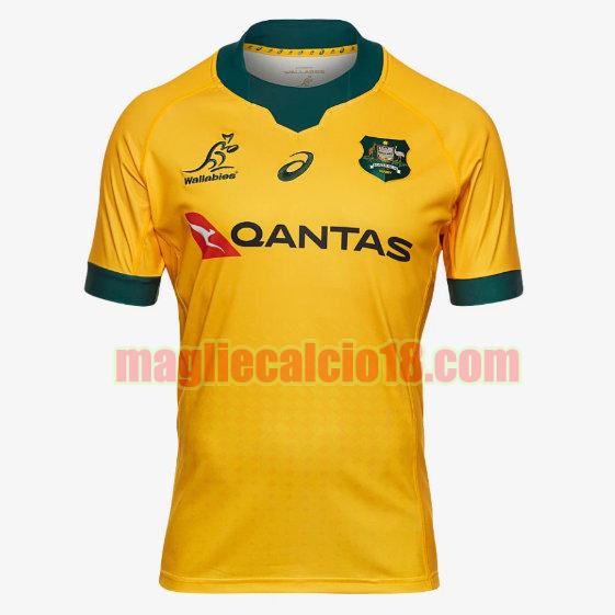 maglia rugby calcio australia 2021 prima giallo