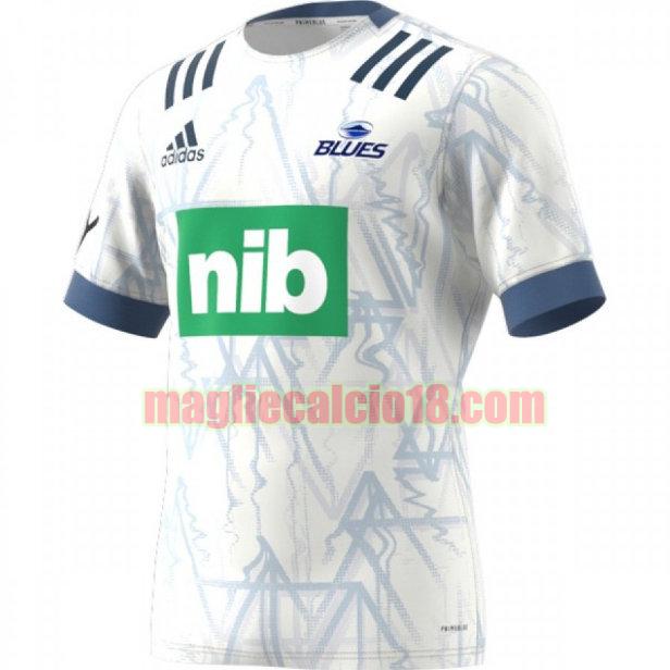 maglia rugby calcio blues 2020 seconda bianca