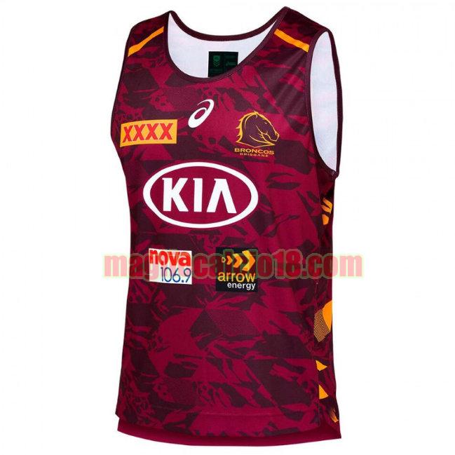 maglia rugby calcio brisbane broncos 2021 formazione viola