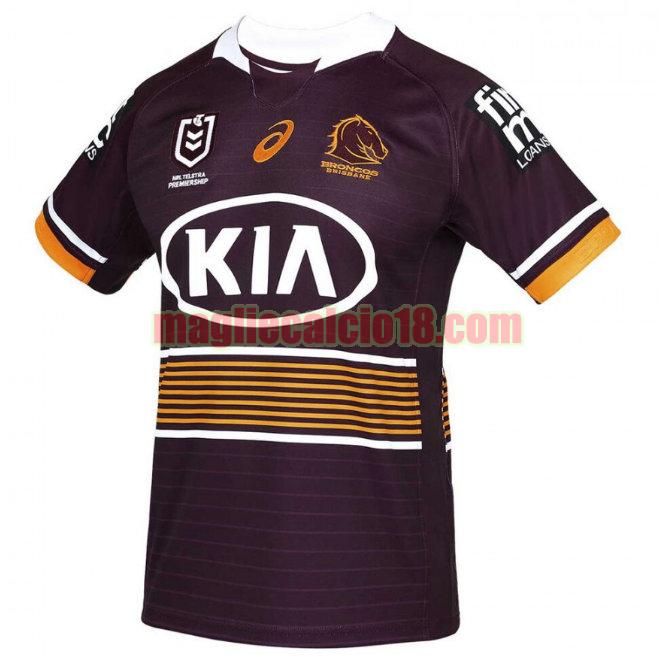 maglia rugby calcio brisbane broncos 2021 prima viola