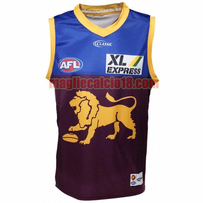 maglia rugby calcio brisbane lions 2020 prima viola