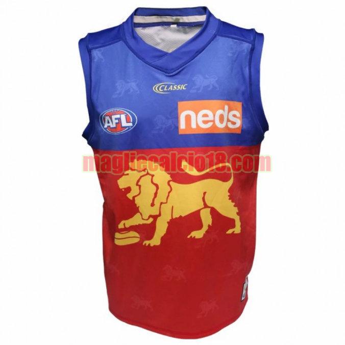 maglia rugby calcio brisbane lions 2020 seconda guernsey rosso