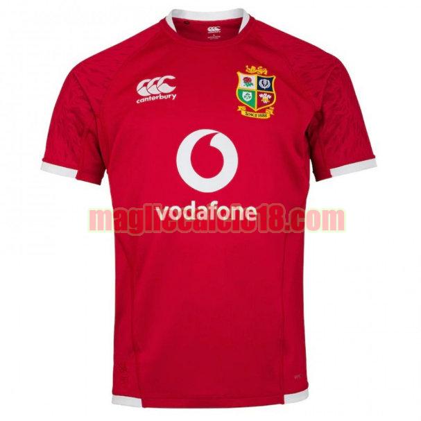 maglia rugby calcio british and irish lion 2021 prima rosso