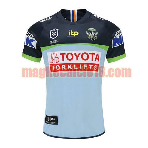 maglia rugby calcio canberra raiders 2022 seconda