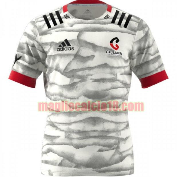 maglia rugby calcio crusaders 2021 seconda bianca