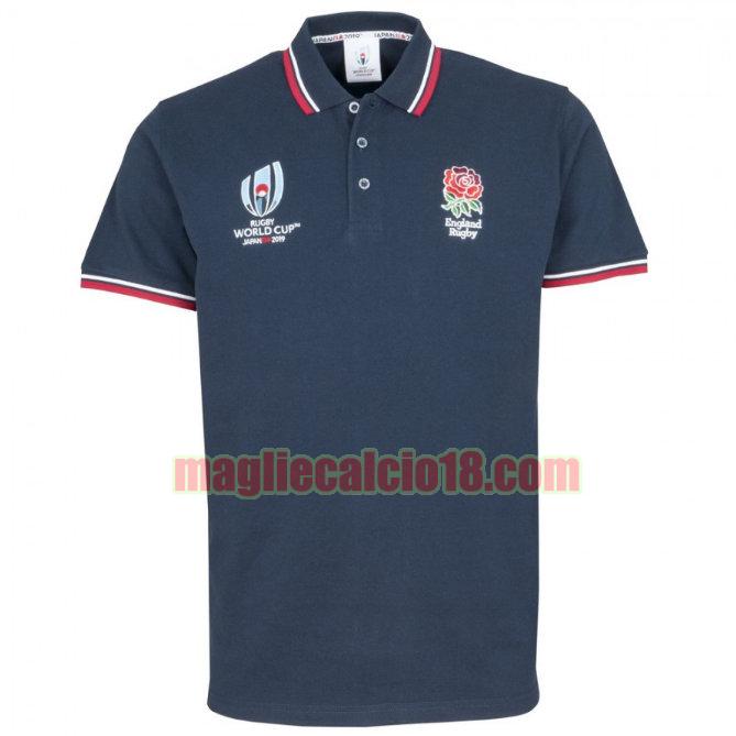 maglia rugby calcio england 2019 polo blu