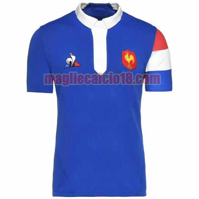 maglia rugby calcio france 2018-2019 prima blu