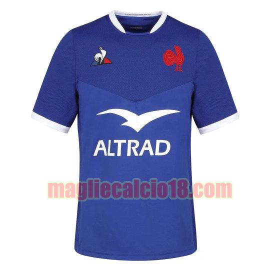 maglia rugby calcio france 2020-2021 prima blu