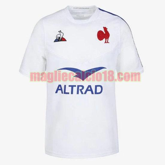 maglia rugby calcio france 2020-2021 seconda bianca