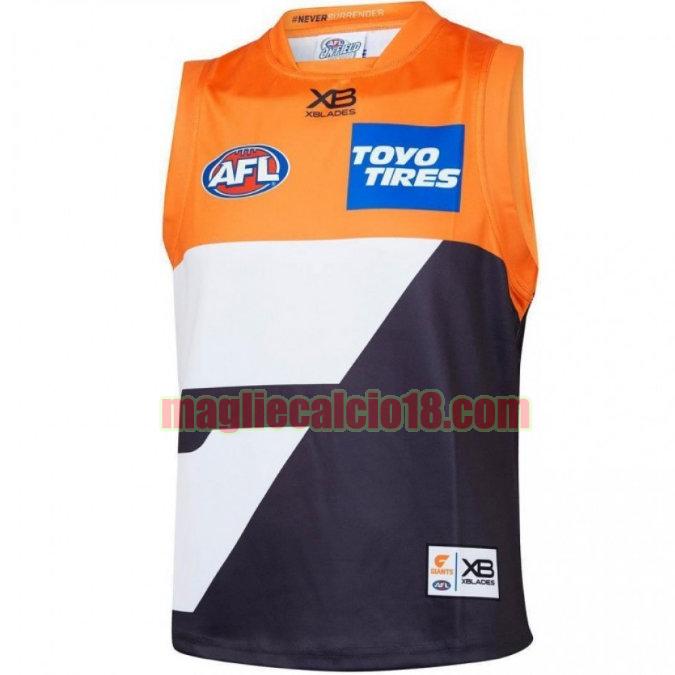 maglia rugby calcio gws giants 2019 prima arancia