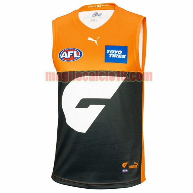 maglia rugby calcio gws giants 2021 prima arancia