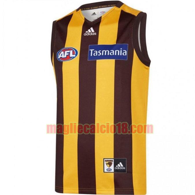 maglia rugby calcio hawthorn hawks 2020 prima giallo