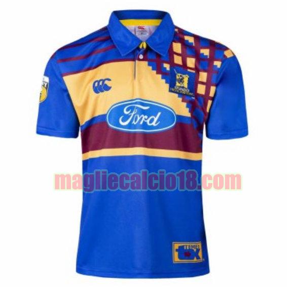 maglia rugby calcio highlanders 1997-1999 prima blu