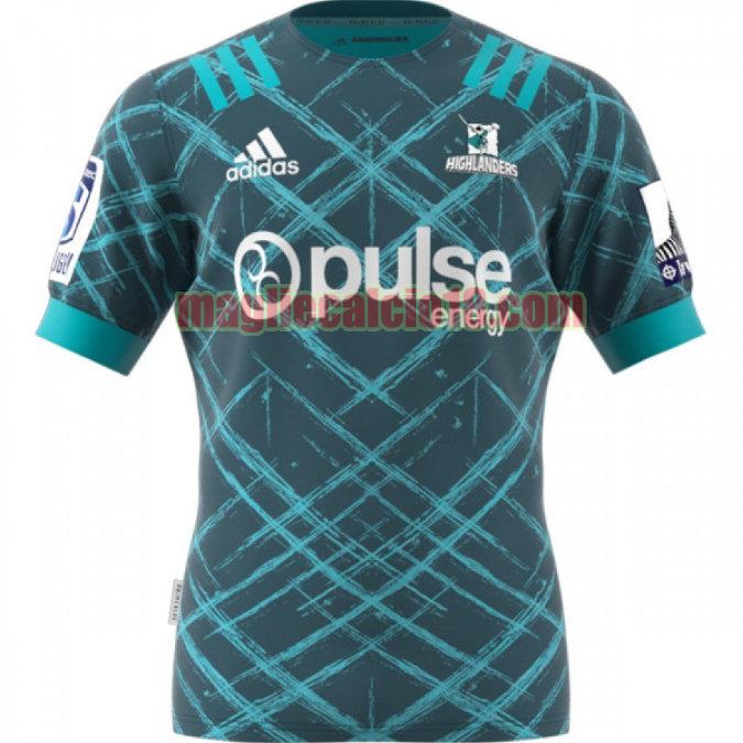 maglia rugby calcio highlanders 2020 seconda verde