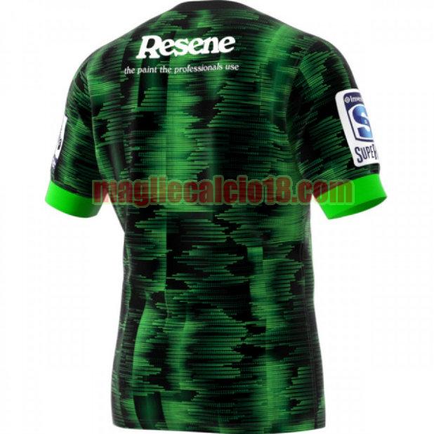 maglia rugby calcio hurricanes 2020 formazione verde