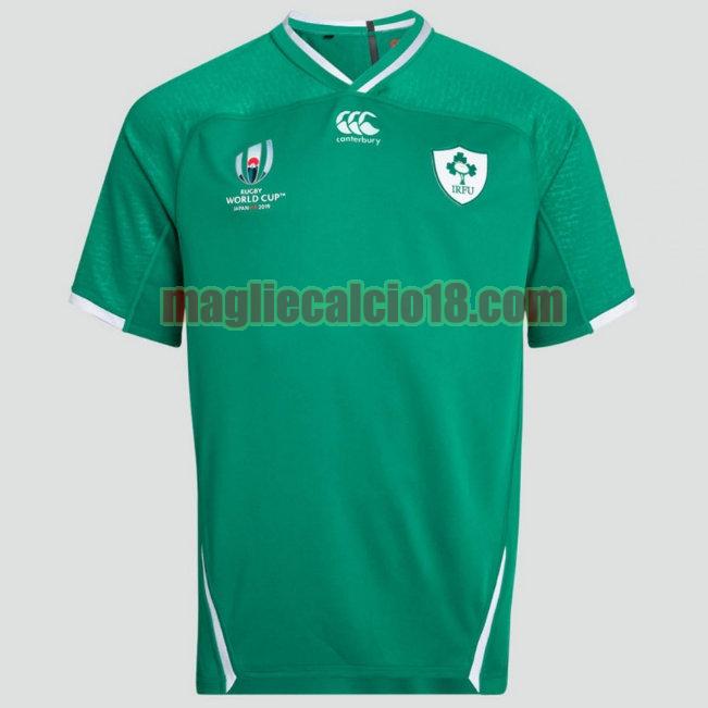 maglia rugby calcio ireland rwc2019 prima verde