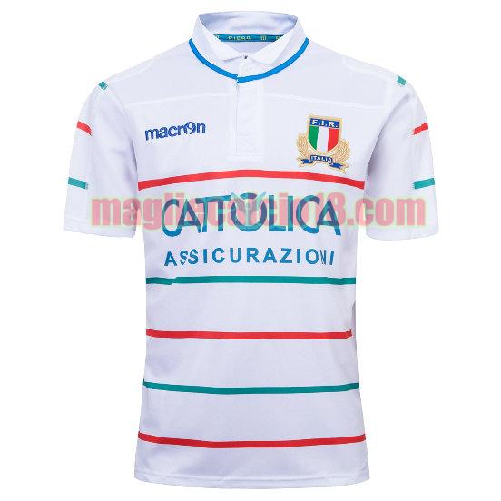 maglia rugby calcio italy 2019-2020 seconda bianca