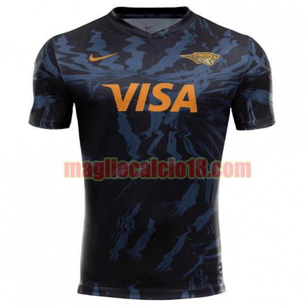 maglia rugby calcio jaguares 2020 prima nero