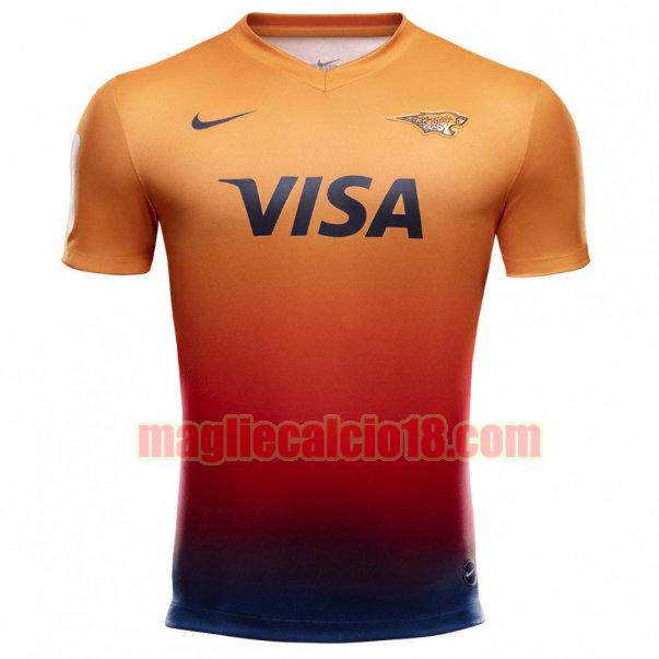 maglia rugby calcio jaguares 2020 seconda arancia