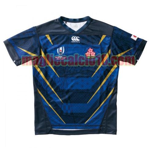 maglia rugby calcio japan 2019 seconda blu