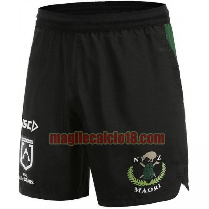 maglia rugby calcio maori all stars 2021 formazione nero