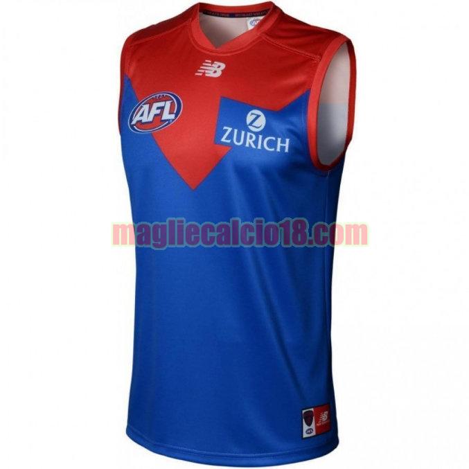 maglia rugby calcio melbourne demons 2020 seconda blu