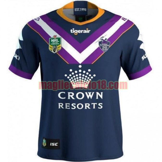 maglia rugby calcio melbourne storm 2018 prima blu