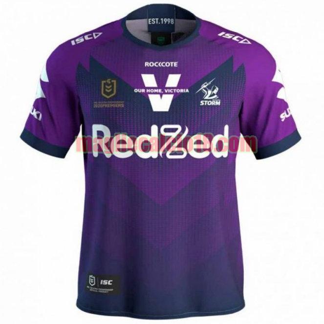 maglia rugby calcio melbourne storm 2020 premiers viola