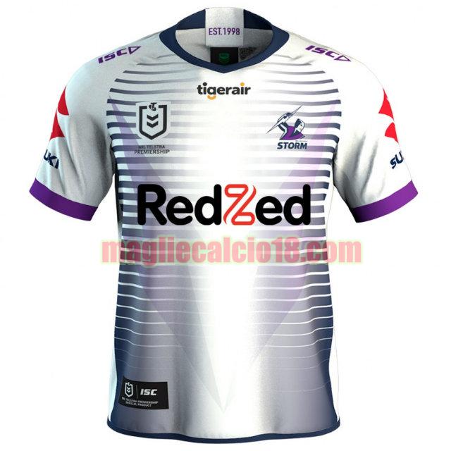 maglia rugby calcio melbourne storm 2020 seconda bianca