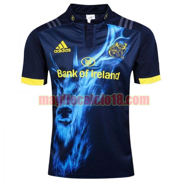 maglia rugby calcio munster 2017 seconda blu