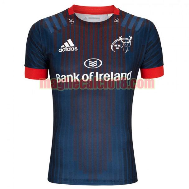 maglia rugby calcio munster 2019-2020 seconda blu