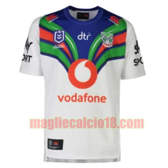 maglia rugby calcio new zealand warriors 2021 seconda bianca