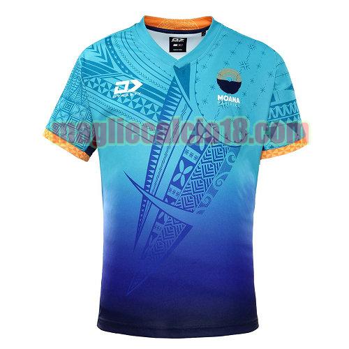maglia rugby calcio new zealand warriors 2022 blu