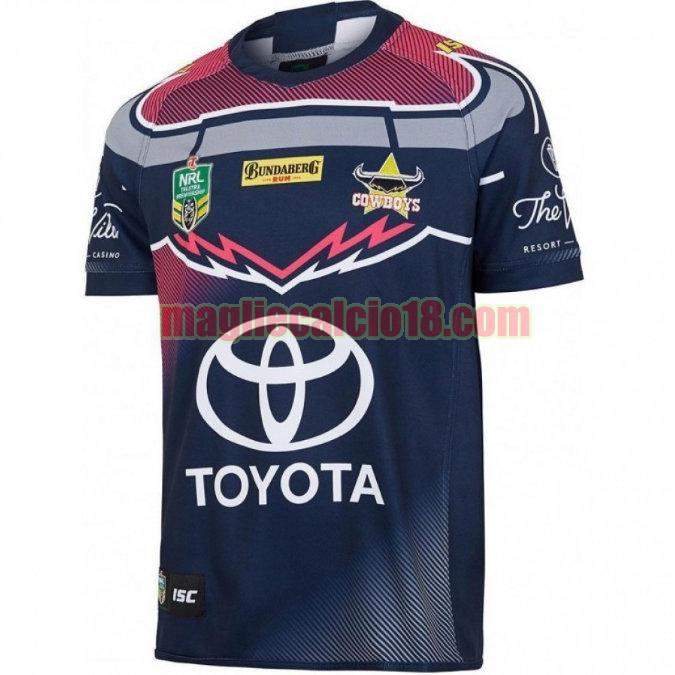 maglia rugby calcio north queensland cowboys 2018 wil blu