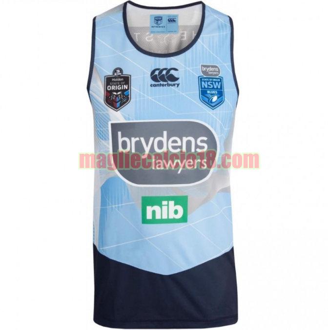 maglia rugby calcio nsw blues 2019 formazione blu