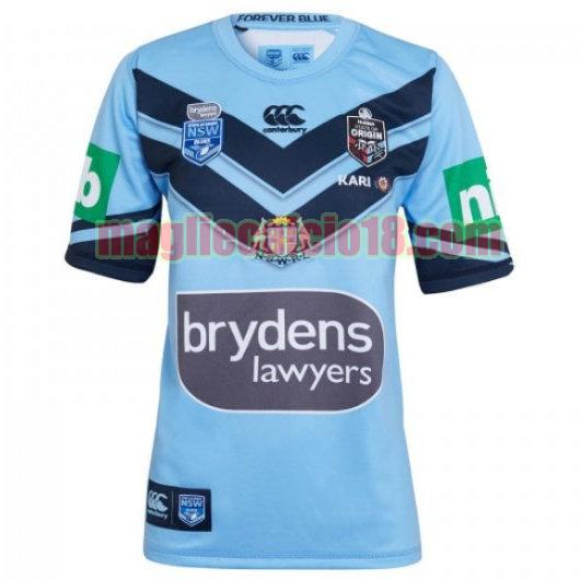 maglia rugby calcio nsw blues 2019 prima blu
