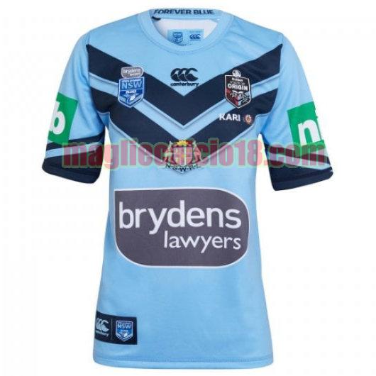 maglia rugby calcio nsw blues 2019 prima blu