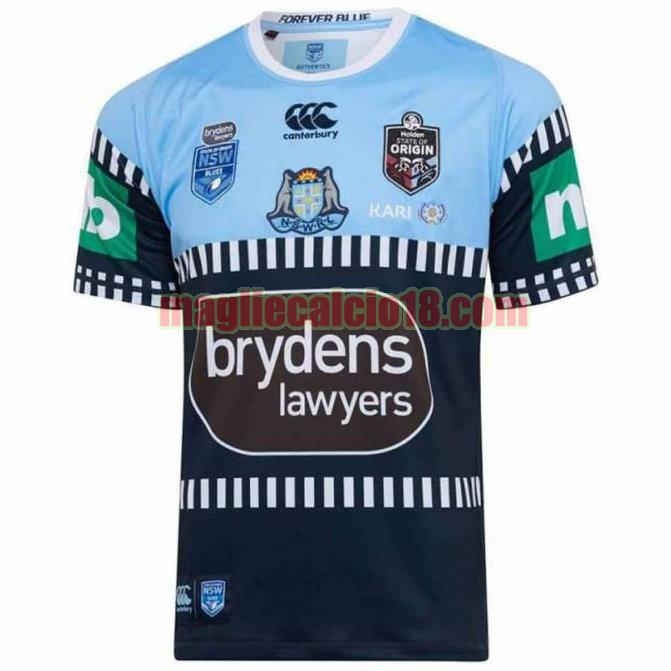 maglia rugby calcio nsw blues 2020 seconda nero