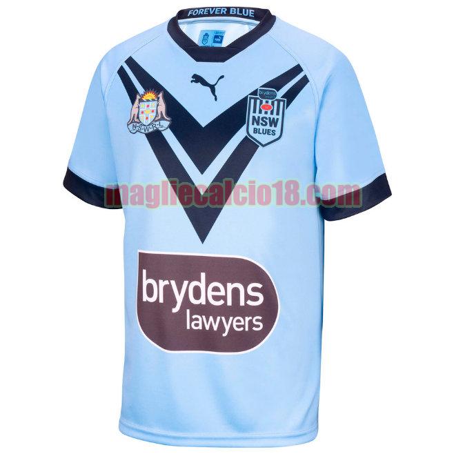 maglia rugby calcio nsw blues 2021 prima blu